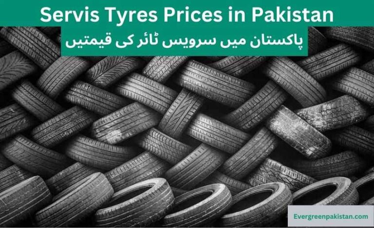 Today Servis Tyres Prices in Pakistan