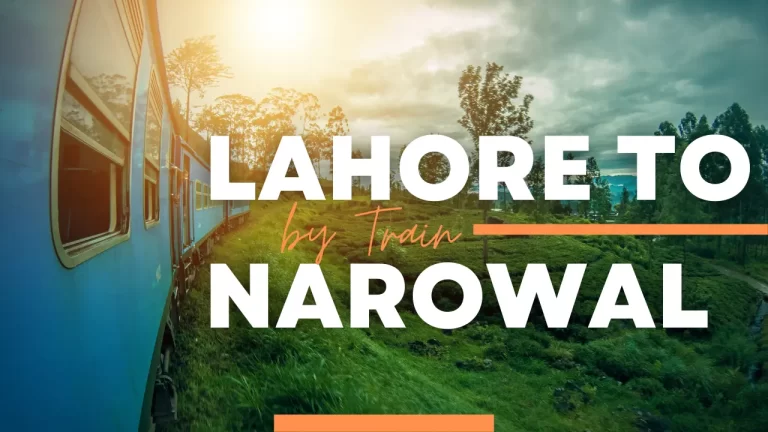 Lahore to Narowal Train Ticket Price